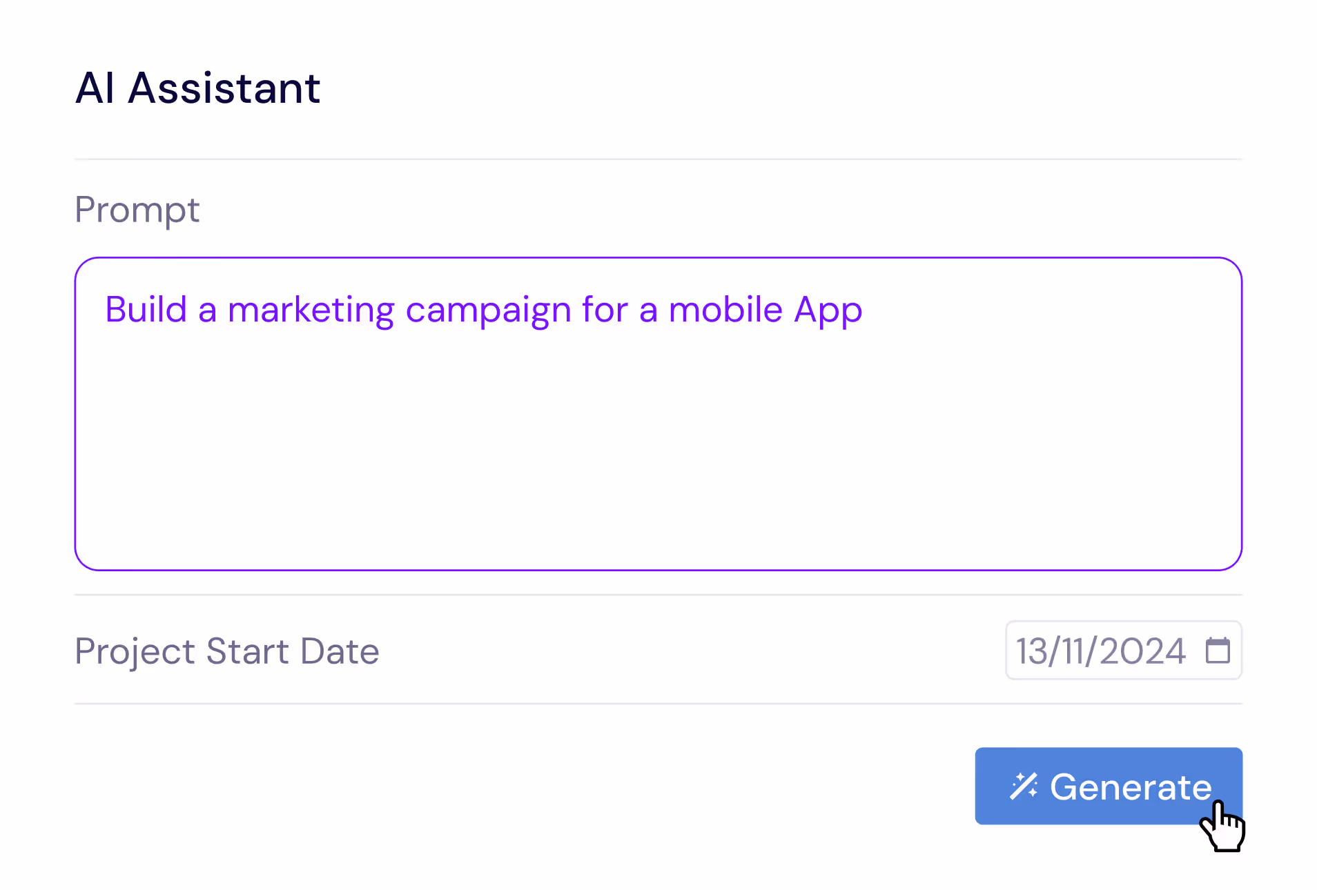 AI Assistant Hero
