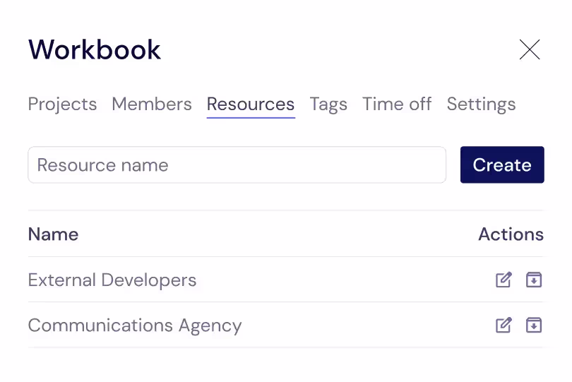 Resource Management