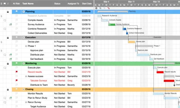 7. Smartsheet — Best for Spreadsheet Users